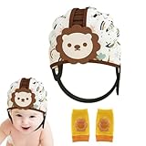 Xifamniy Baby Soft Safety Helmet Foam Head Protector Helmet for Toddler Infant Walking Suit 6-24month