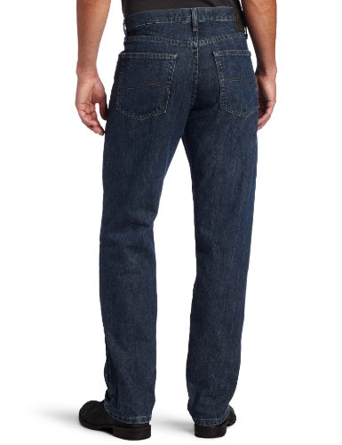 Image of Lee Men's Cotton Blend and Polyester Regular Fit Straight Leg Jeans