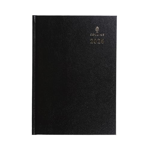 Collins - Desk - 2026 12 Month Calendar Year Planner, Day-To-Page Diary, A4 Hard Cover - Black (44.99-26) - Image 2