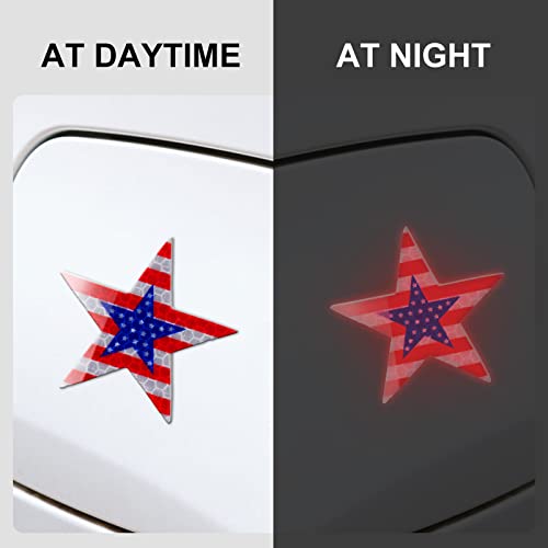 Zhuoduo Reflective Stickers For Car, High-Intensity Night Visibility Adhesive Safety Warning Decals For Waterproof Decorative Stickers For Cars Bumper Motorcycles Helmets -Pack 240Pcs 2.36 X 2.36 Inch #TOP4