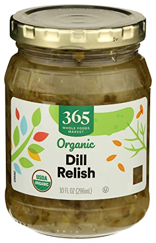 365 By Whole Foods Market, Pickles Dill Relish Organic, 10 Fl Oz #TOP6