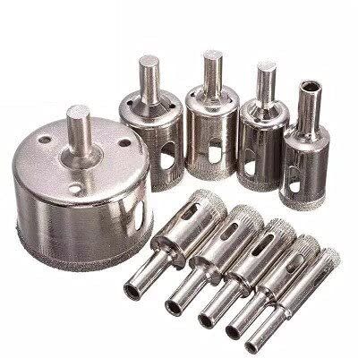 Brocas para taladro kit 6-160mm para vidrio y cerámica miniatura 3