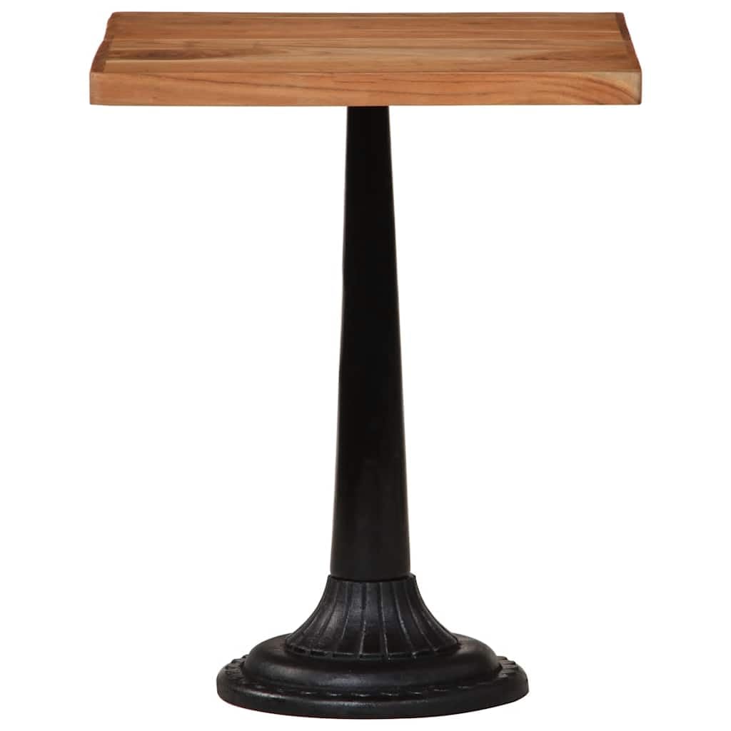 Générique Table de Bistro 60x60x76 cm Bois d'acacia Massif,Meubles, Tables, Tables à Manger, Brun (Poids 15.8KG)