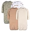 Gerber Baby Boy and Girls 4-Pack Sleeper Gown