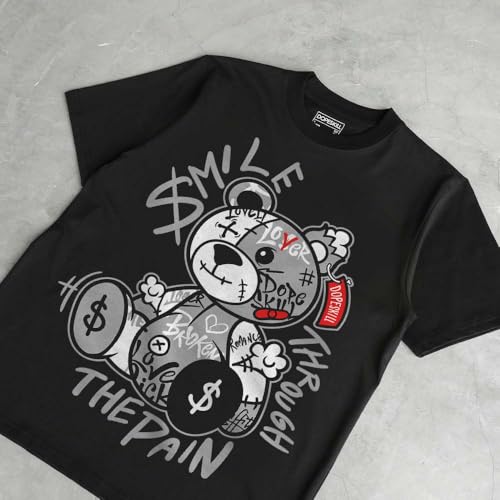 Image of DopeSkill Graphic Tee Streetwear Hip Hop Hypebeast Street Style Unisex T-Shirt Sneaker Colour Matching Shirts Cute Graphic