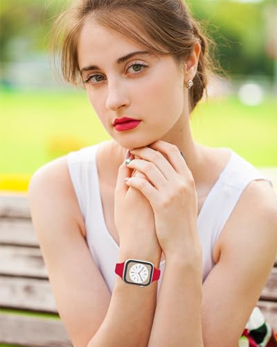 Image of Thin Silicone Band Compatible with Apple Watch 41mm 38mm 40mm 46mm 45mm 42mm 44mm, Slim Narrow Replacement Sport Strap Wristband for iWatch Series 11 10 9 8 7 6 5 4 SE Ultra 3 2 1 Women Men
