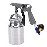 Aolidsive Undercoating Spray Kit Large Opening Tank Under Coating with Straight Spray Hose Pressure for Rust Prevention Automotive Paint Spraying
