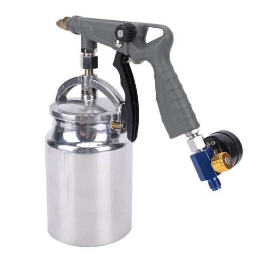 Aolidsive Undercoating Spray Kit Large Opening Tank Under Coating with Straight Spray Hose Pressure for Rust Prevention Automotive Paint Spraying