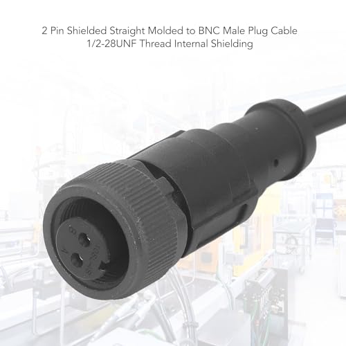 Kabel Adaptera Złącza Męskiego BNC Kabel z prostą wtyczką Kabel Adaptera Elektrycznego PVC do Testowania w Przemyśle Lotniczym, Testowania łopatek Elektrowni Wiatrowych,