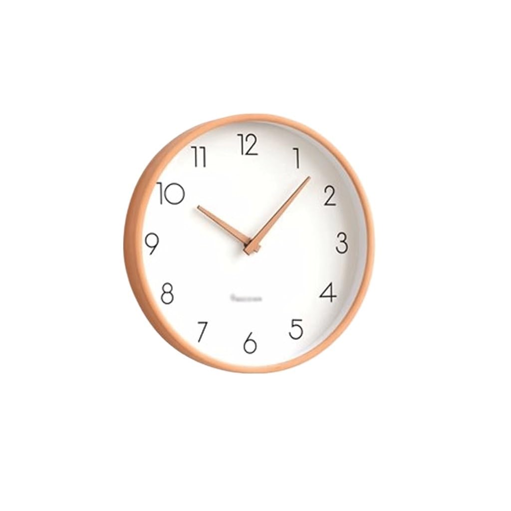 EINES Silent Decorative Wall Clock Modern Wall Clock Living Room Household Clock Bedroom Silent Clock Creation Without Punching Easy to Read