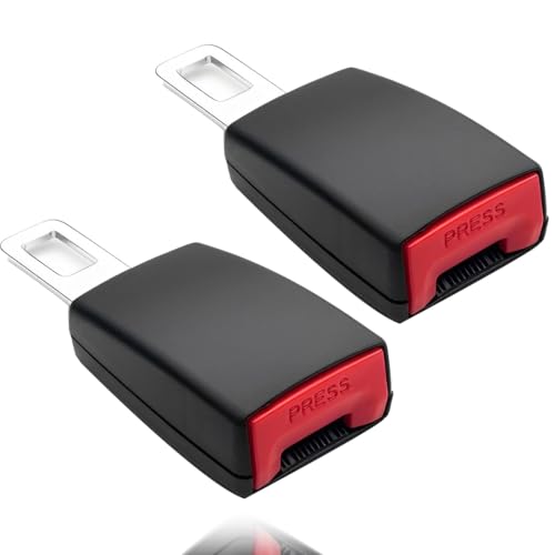 BECHS 2 Piezas Extensor de Cinturón de Seguridad, Adaptador de Cinturón de Seguridad para Coche, Apto para la Mayoría de los Coches