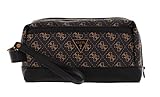 ¡Este artículo único de GUESS es un compañero fiel! Ya sea en la vida cotidiana o cuando viaja, siempre sabe que sus utensilios cosméticos más importantes se guardan de manera segura y ordenada. ¡La GUESS neceser también tiene un diseño elegante y moderno y, por lo tanto, es una verdadera llamativo! Dimensiones: 25 x 16 x 12.5 cm