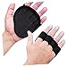 POPETPOP 3pairs Lifting Palm Pads Sports Gloves for Weightlifting Gym Training and Fitness Hand for Men for Barbell and Dumbbell Workouts