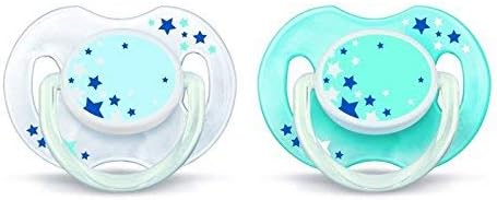 AVENT Baby Silicone Philips Soother Fast Flow-0 To 6 Months ( Twin Pack) (Color May Vary)