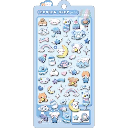 Amazon.co.jp: クーリア シール ボンボンドロップシール わんわん