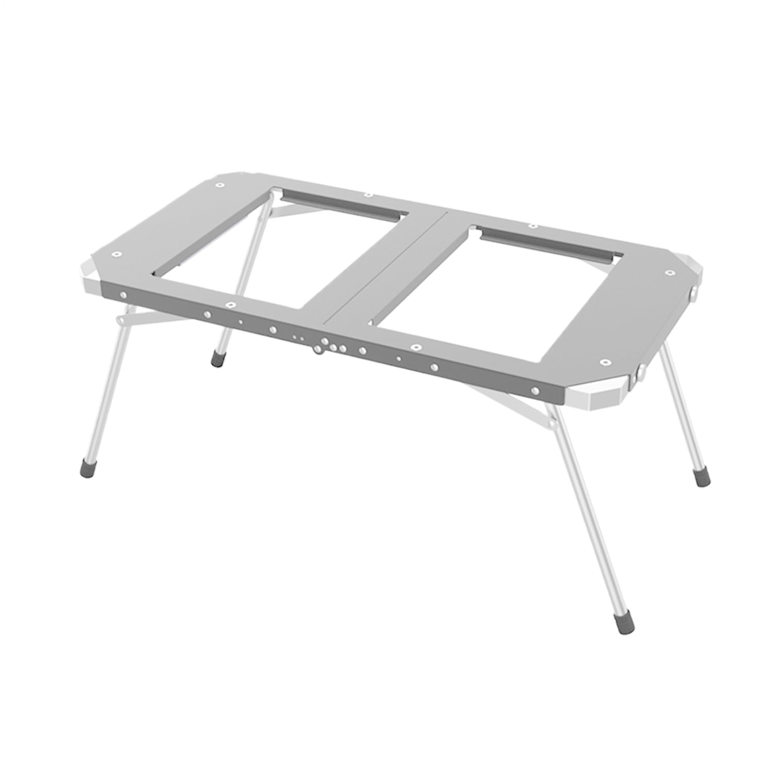 Składany stół | i przenośny aluminiowy sprzęt piknikowy - aluminiowy stół kempingowy, na spotkania rodzinne, sport, dom, patio, piknik, wędkarstwo, ogród, kemping