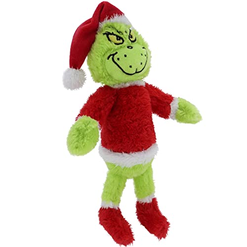 RELIGES 9 inches Green Christmas Monster Plush Toy –...
