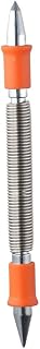 Spring Loaded Center Punch,Exquisite Durable Corrosion Resistants Hardened Steel Door Hinge Removal Tool Dual Head Nail Setter Hammerless Hand Tool for Wood or Metal
