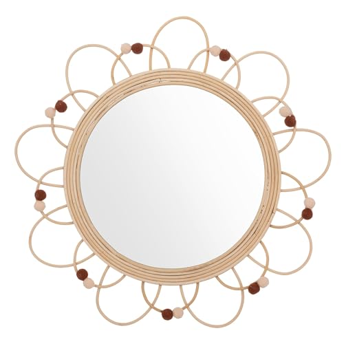 Well Home - Espejo de ratán Campagne D.38cm