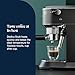 De'Longhi Dedica Style, Traditional Pump Espresso Machine, Coffee and Cappuccino Maker, EC685BK, Black