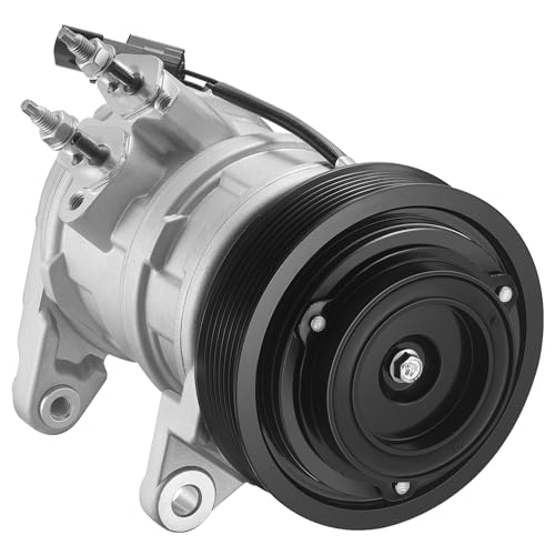 BDFHYK Air Conditioning A/C Compressor 77398 Compatible with Dodge Ram 1500/2500/ 3500 2003-2008, Ram 4000 2005-2008 V8 5.7L, 03 Ram 2500 V8 4.7L