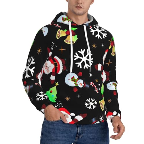 Sweat à capuche en polaire homme idéal pour vos soirées de Noël