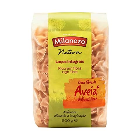 Milaneza Farfalle Avena Pasta con Fibra Integral, 500 g Cover
