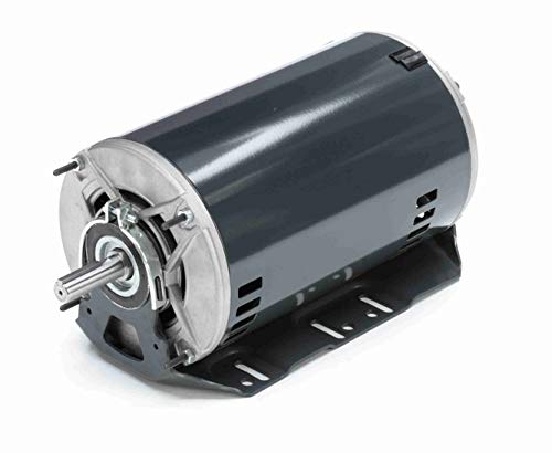 Marathon K1418 56H Frame 5K49UN4086X Open Drip Proof Belt Drive Motor, 3 Phase, Resilient Ring Mount, Ball Bearing, 2 hp, 1800 RPM, 1 Speed, 208-230/460 VAC