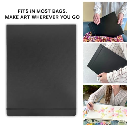 Image of ArtSkills Watercolor Journal for Painting, 200 GSM Sketchbook with Watercolor Paper, 50 9 inch x 12 inch Sheets