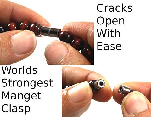 Gemstone Chakra Necklace For Women/Men Garnet Citrine Aventurine Amazonite Amethyst Moonstone Crystal Necklace Handcrafted By Master Shaman Made In Usa #TOP4