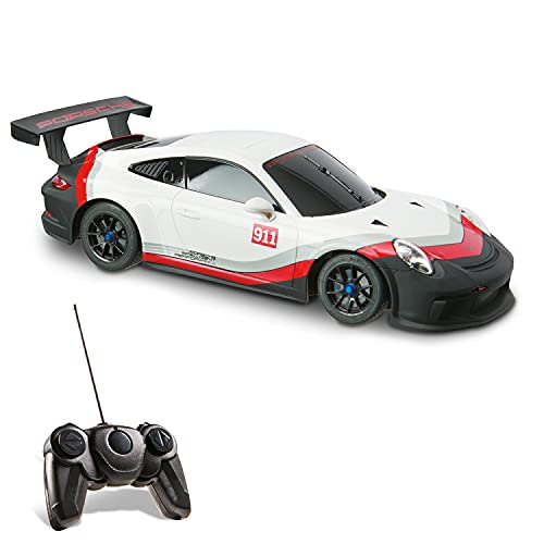 Porsche 911 GT3 Cup Mondo 63535 bolide radiocommandé bicolore noir et bleu haute précision