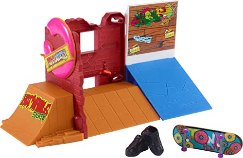 Hot Wheels Skatepark HGT92 - Rampe de Doigt pour Animer les Mercredis Après-Midi