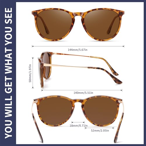 Vintage Round Sunglasses - Classic Retro Designer Style for Women & Men, UV400 Protection3