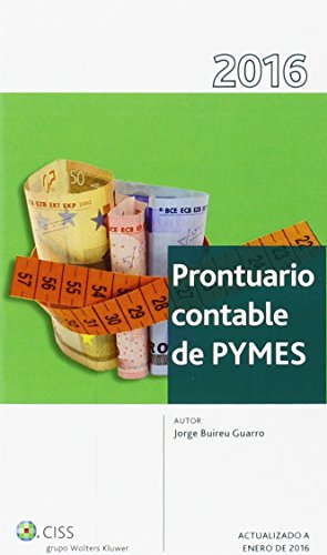 Prontuario contable de PYMES 2016 (Prontuarios)