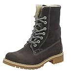 Tamaris Damen 26443 Combat Boots, Grau (Anthracite), 39 EU