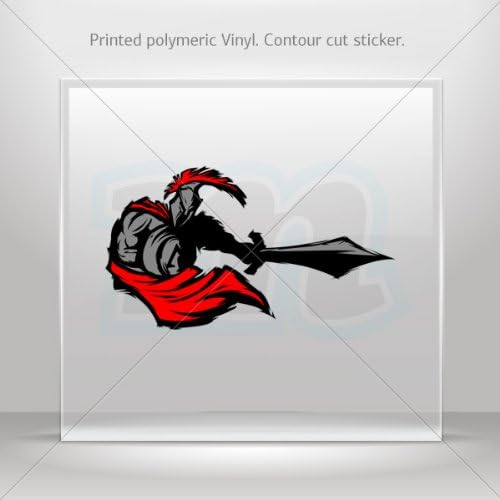 Sticker Decal Spartan Roman warrior Tablet Laptops Weatherproof Sports Bikes 0500 XZZ3X