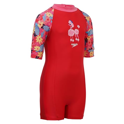 Image of Speedo Girls Disney Frozen Print Endurance 10 One Piece Suit for Tots