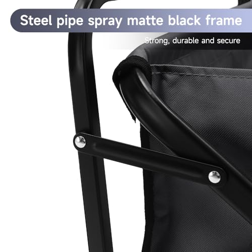 Chariot utilitaire pliable robuste pour la plage, le shopping et les festivals en plein air – Chariot tout terrain avec roues, sac de protection et table