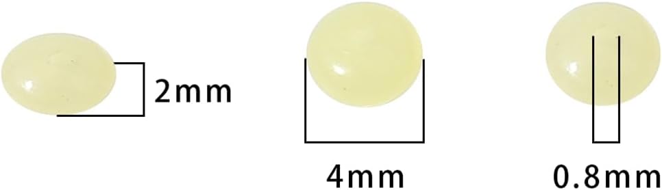 Natural Lemon Jade Disk Stone Beads 4x2mm 160pcs Rondelle Loose Semi Gemstone Beads for Jewelry Making Design - Image 5