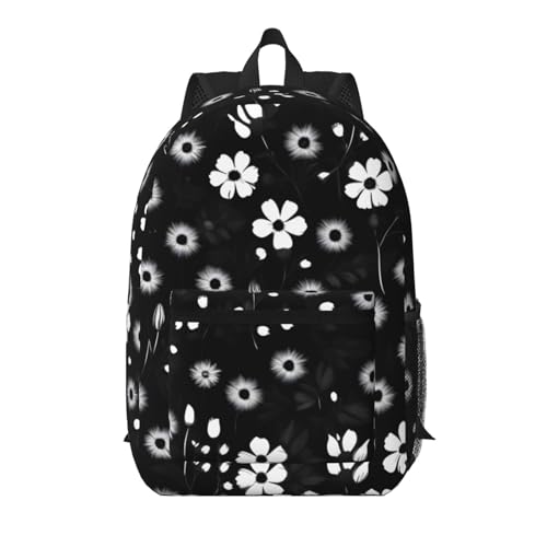 Sac à dos d'école léger EdWal pour homme et femme motif floral