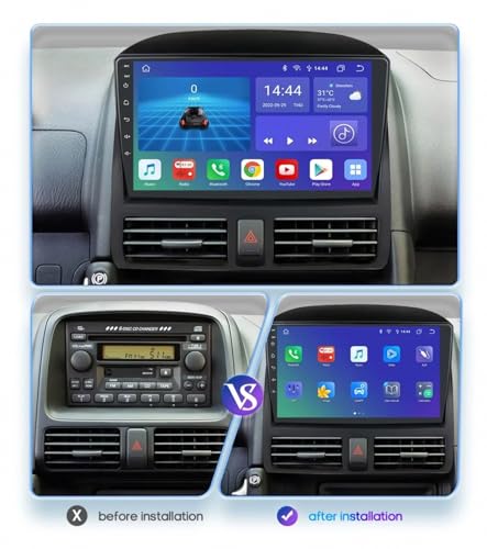 Radio de coche con CarPlay y Android Auto inalámbricos para actualizar tu Honda CRV 2