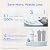 Waterdrop K19-SFK Reverse Osmosis Water Filter Countertop, 5 Stage with Alkaline Minerals, Countertop Reverse Osmosis System, 3:1 Pure to Drain, Reduce PFAS, No Installation Required, BPA Free