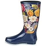 Lebensstil: Freizeit Aigle Damen Eliosa Pt Gummistiefel, Mehrfarbig Kew Multibloom, 38 EU