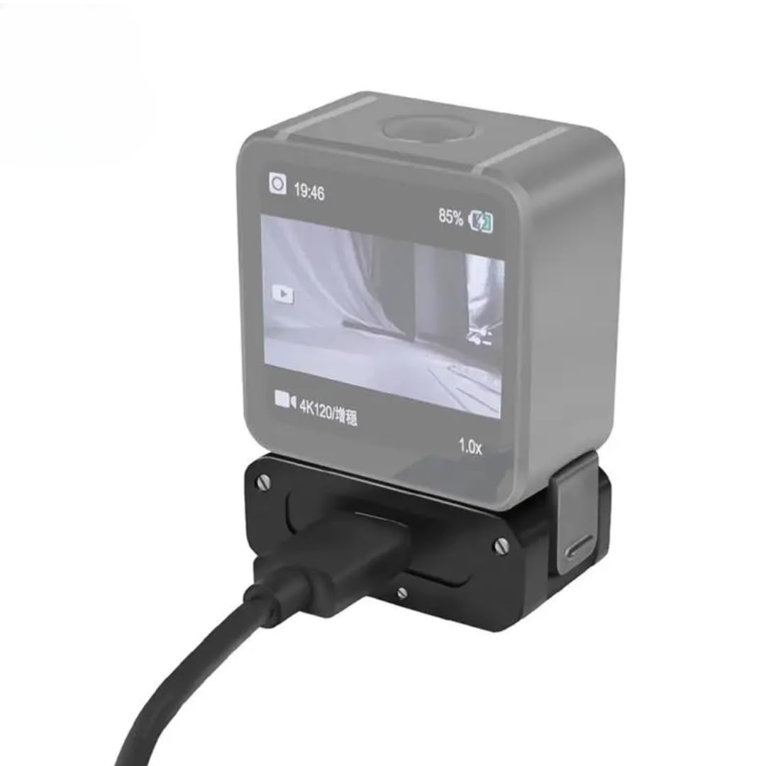 Magnetic Mount Charging Base for Action 2, Foldable 1/4" Quick Release Magnetic Bracket Tripod Adapter Holder Compatible with DJI Action 2 Camera Accessories-image-38