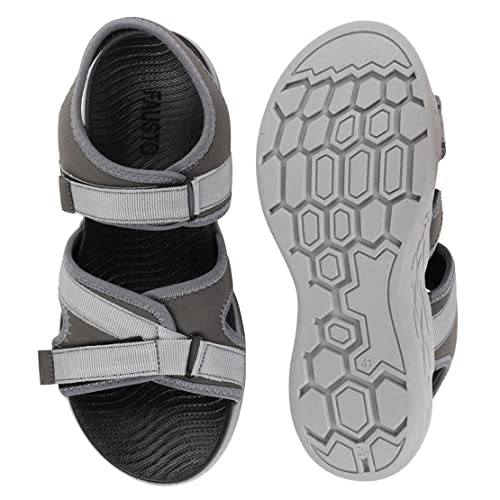 FAUSTO Men's Outdoor Sports Phylon Sole Flexi Sandals & Floaters