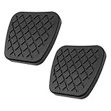 Harilla 2x Pastiglie Del Pedale Del Freno Copri Pedale Del Freno Accessorio per Interni Auto Resistente All