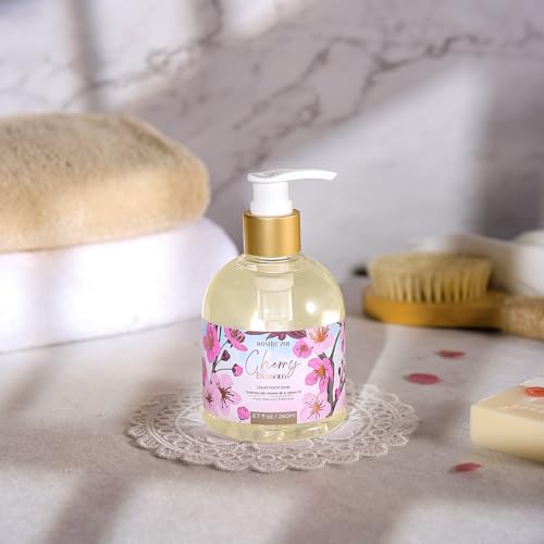 Image of ROMIIE ZOI Liquid Hand Soap, Cherry Blossom, 260 ML / 8.7 FL. OZ