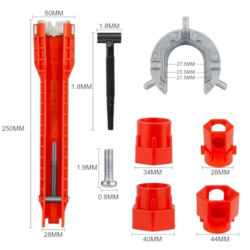 Llave de tubo para fregadero 20 llave de tubo para fregadero marca RUAKIVA (2)