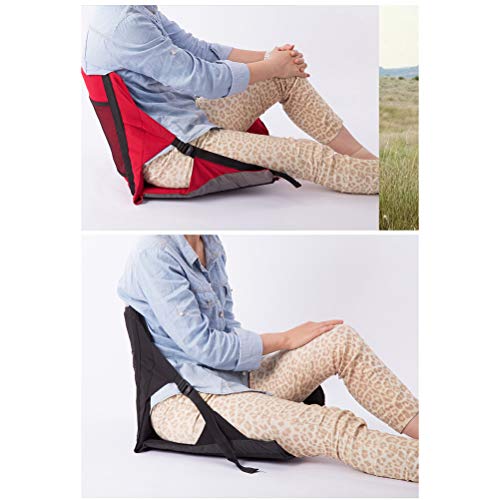 LIOOBO almofada dobrável para assento de encosto dobrável multifuncional, cadeira de descanso para l