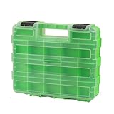 Werkzeug-Organizer – 34 Fächer, Doppelseitige Transparente Tiefe Aufbewahrungsbecher,...